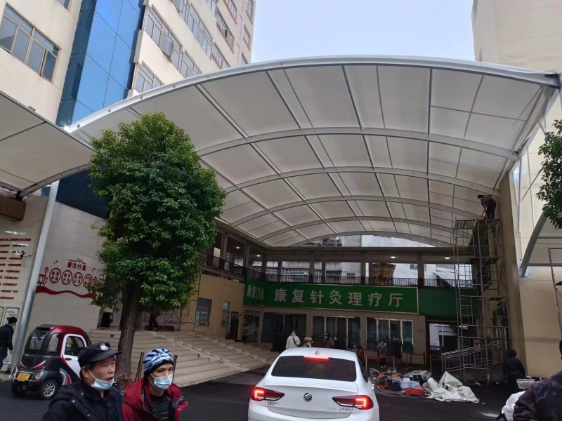 小区电动车膜结构车棚定制，2026正规南阳膜结构厂家推荐-1
